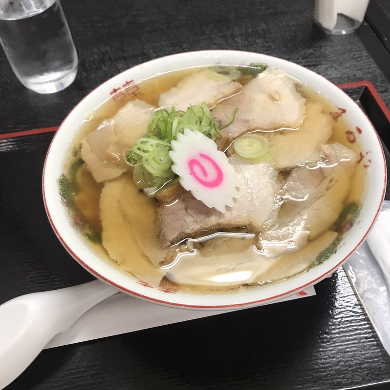 チャーシュー麺(喜多方ラーメンまるや　横浜高島屋)