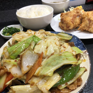 回鍋肉定食(本格中国料理  郷菜館)