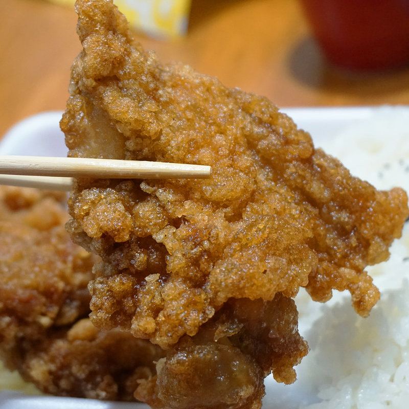 唐揚げ弁当 中(醤油味)(【唐揚げ専門】善八商店 善導寺店)