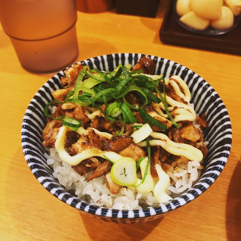 炙りチャーマヨ飯(節骨麺たいぞう 綾瀬店)