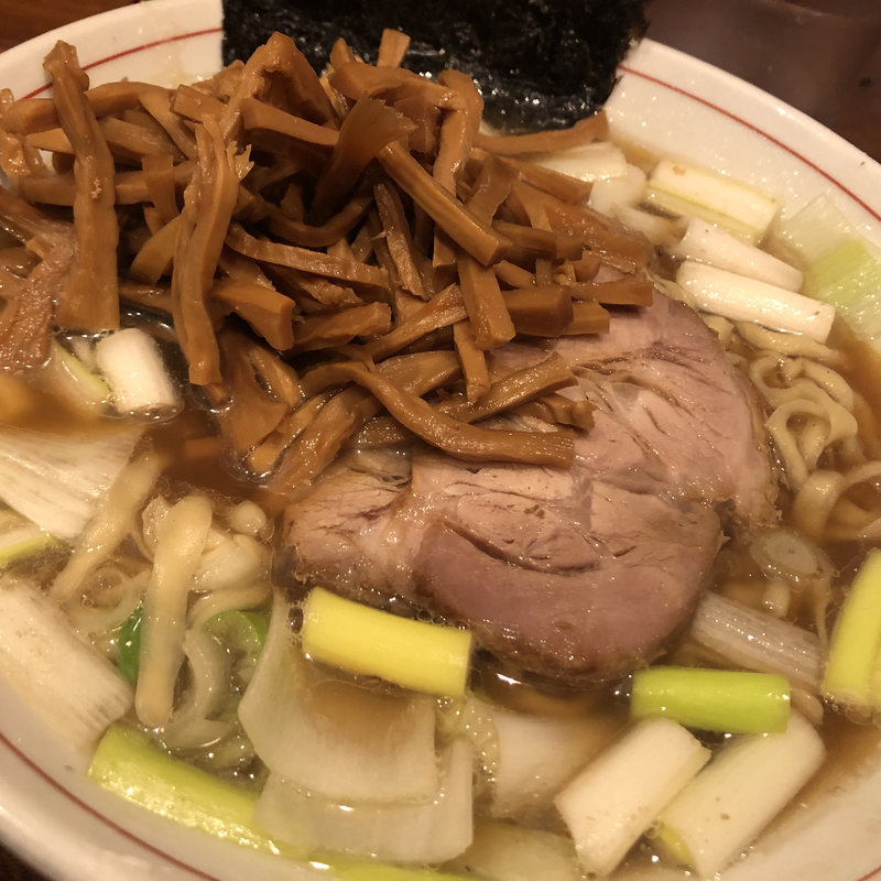 中華そば 並 メンマ小 ネギ小(中華そば　葉山 )