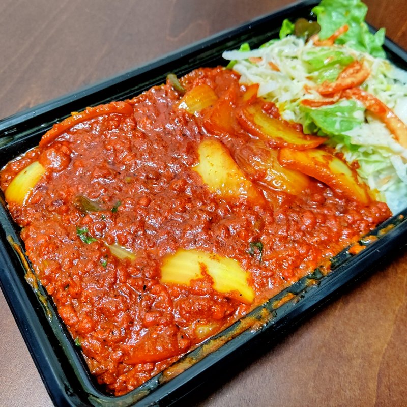 キーマカレー弁当(インド料理パトワール 新宿店)