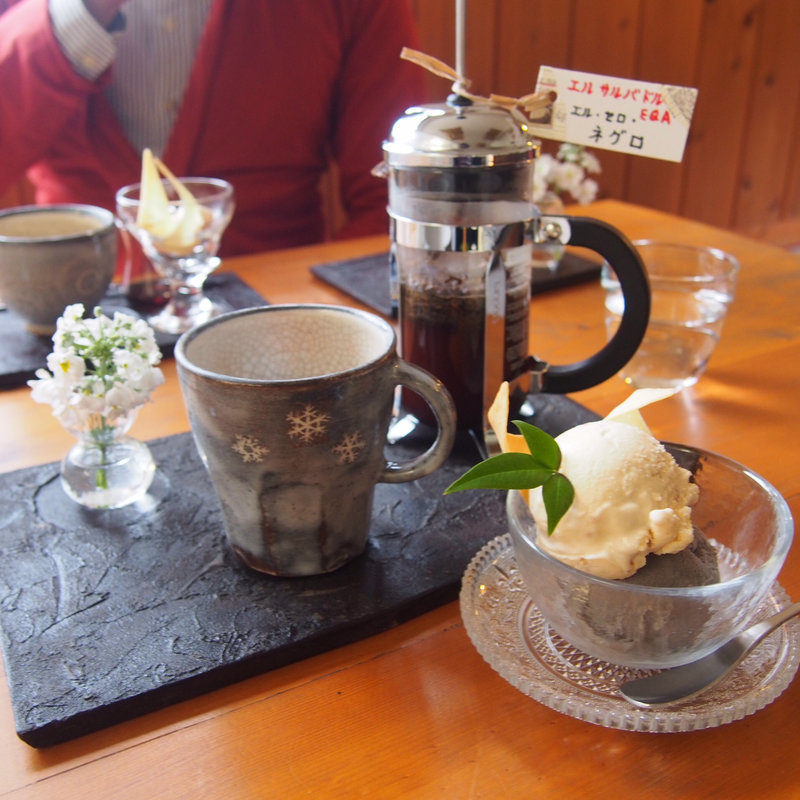 ワン オン ワン アイスクリーム(JURIN's GEO （ジュリンズ ジオ【旧店名】樹林会　花散る里）)