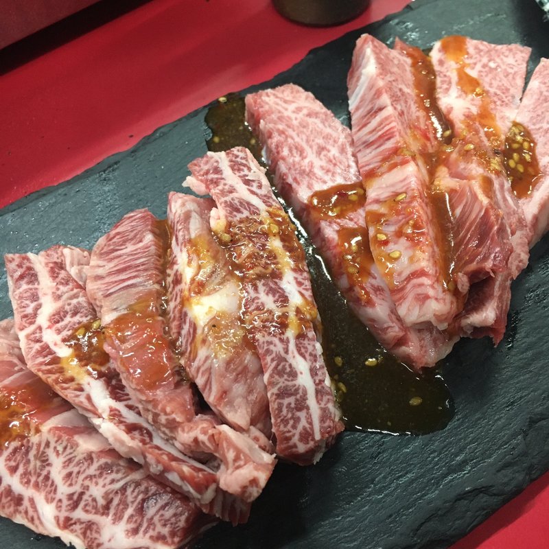 くりみ、まきロース(焼肉たつみ)