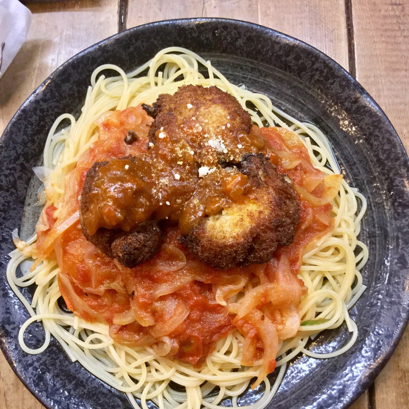 トマトとカニコロ(タブキ)