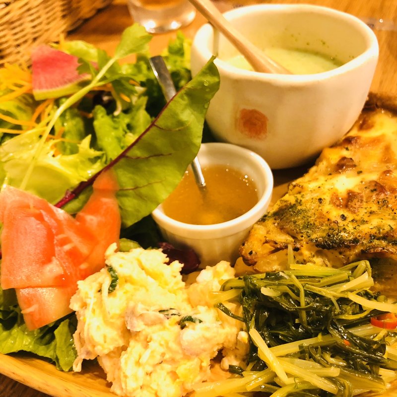 キッシュランチ(Orange Fields Tea Garden)
