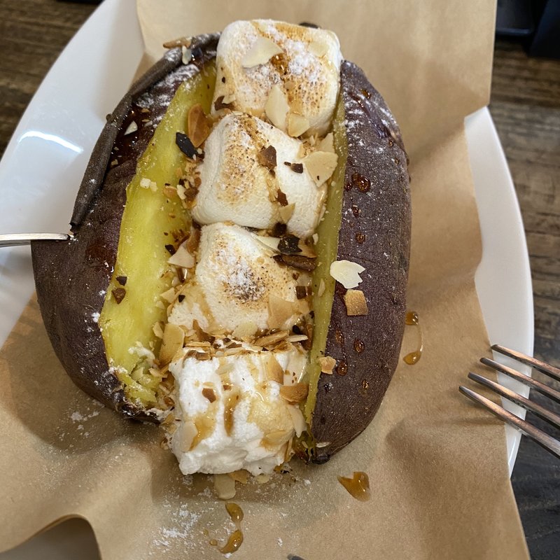 sweet potato with mashmallow(cafe&bar FACTORY45 )