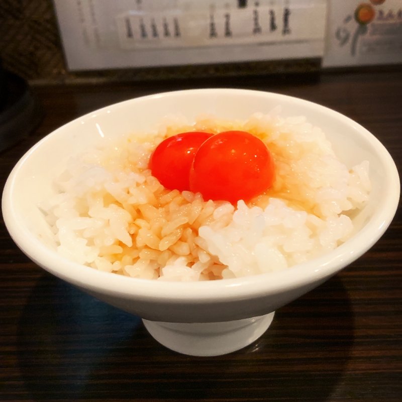 卵ご飯セット(麺匠 かけはし)