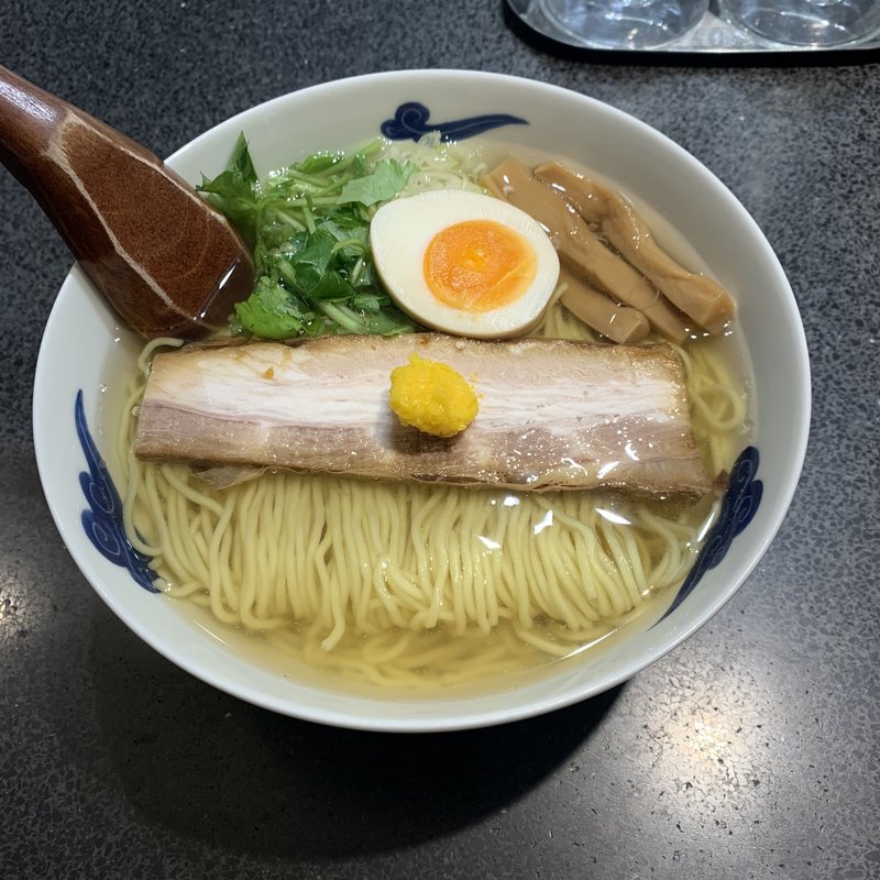 和風柳麺(麺屋ひょっとこ 銀座店)