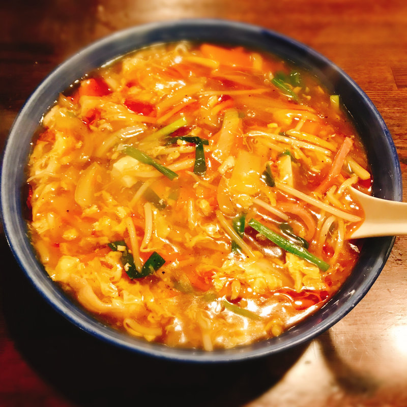 酸辣湯麺(麺飯食堂 ひら匠)