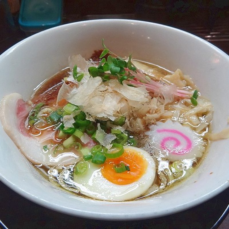 鶏節極醤油らーめん(麺のようじ)