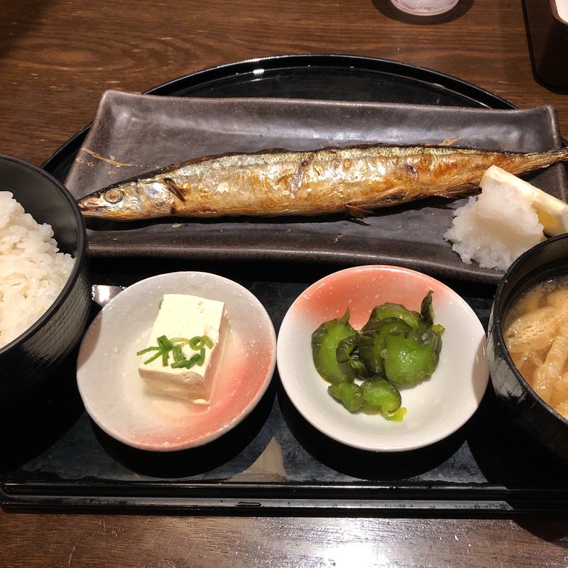 本日の焼き魚定食(個室完備 豊洲市場 さかな酒場 魚星 大井町駅阪急大井町ガーデン店)