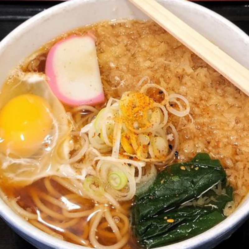 たぬき玉そば(小諸そば 飯田橋店 )
