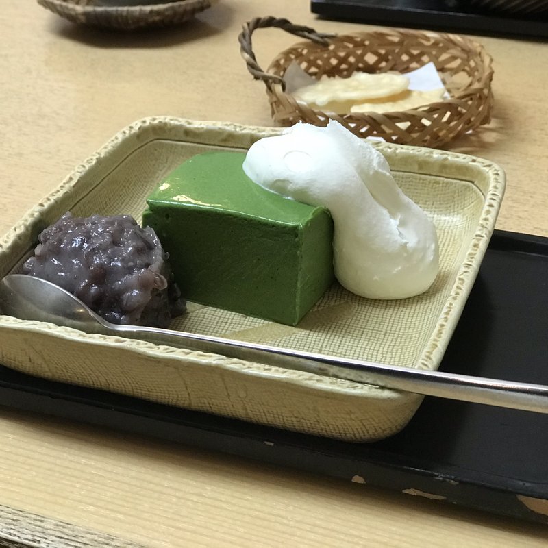 抹茶ババロア(紀の善)