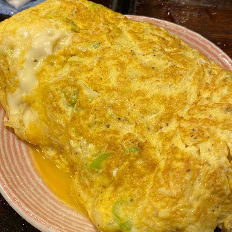 チーズオムレツ(焼き鳥なおじ)