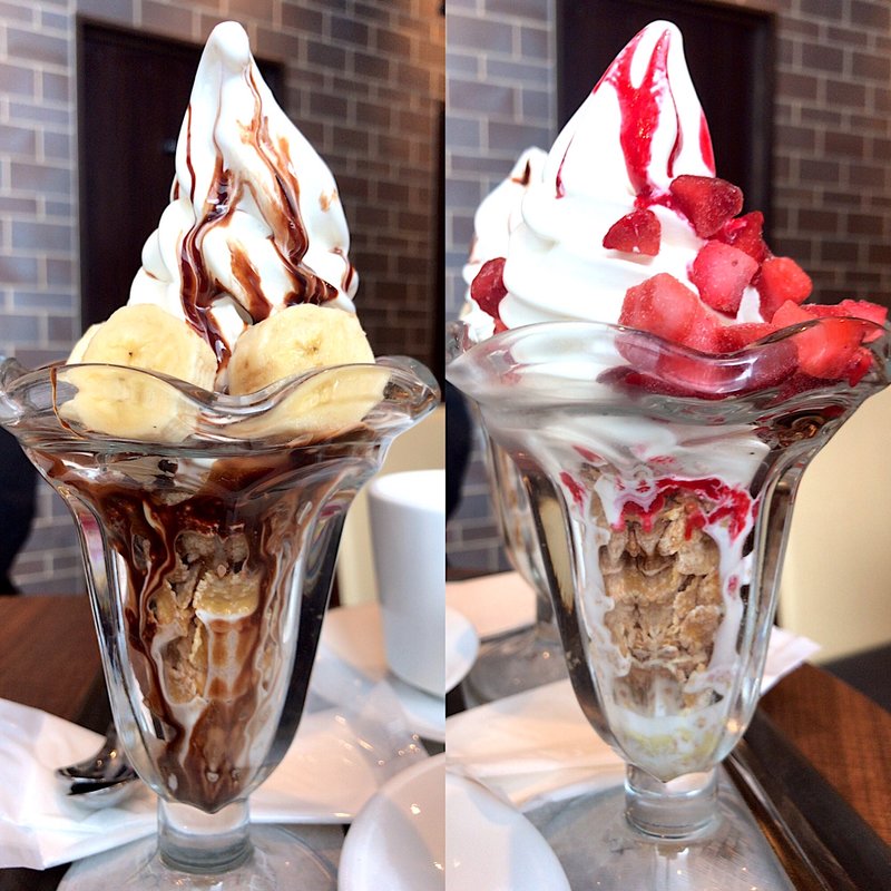 バナナチョコパフェ(サンマルクカフェ イオンモール旭川駅前店)