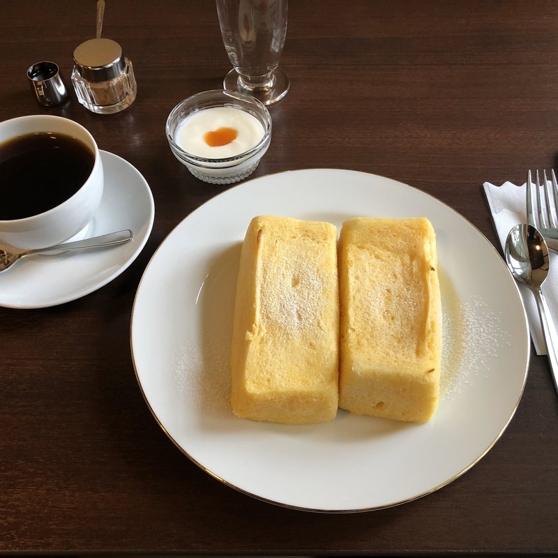 フレンチトーストセット(亀田山喫茶室 )
