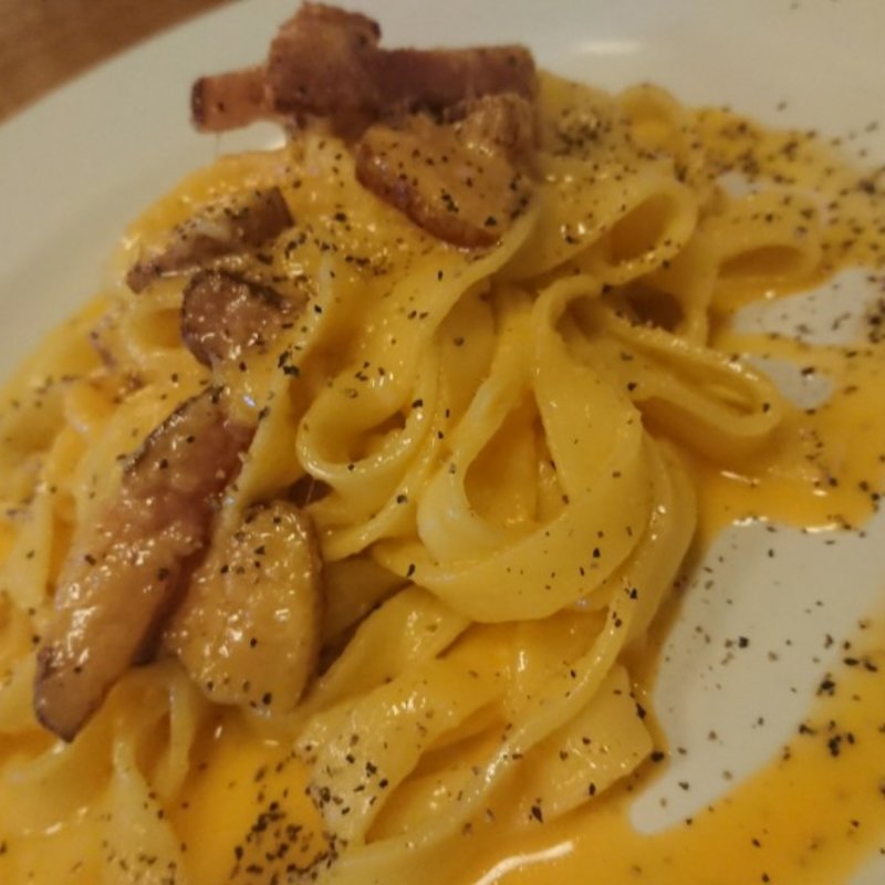 カルボナーラ(Cafe Ohori)