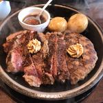 ワイルドステーキハンバーグコンポ(いきなりステーキ	 茨木店)