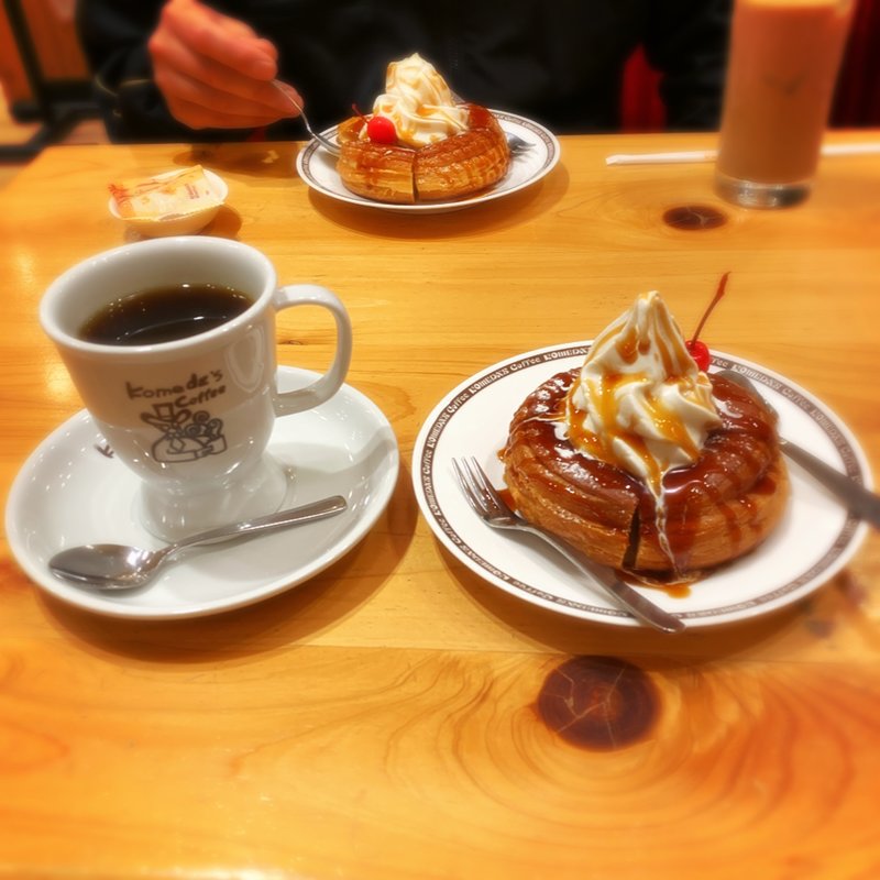 ミニシロノワールプリン(コメダ珈琲店 白島キューガーデン店 )