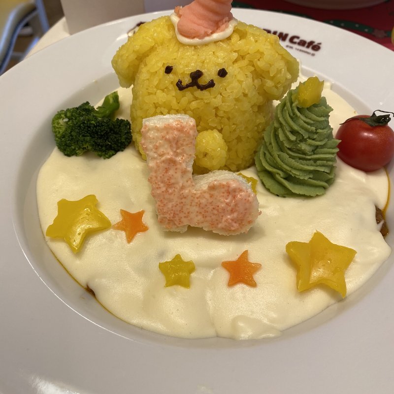 ポムポムキーマカレー(ポムポムプリンカフェ 原宿店 )