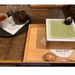 茶房パフェとお茶セット(サロン ギンザ サボウ （SALON GINZA SABOU）)