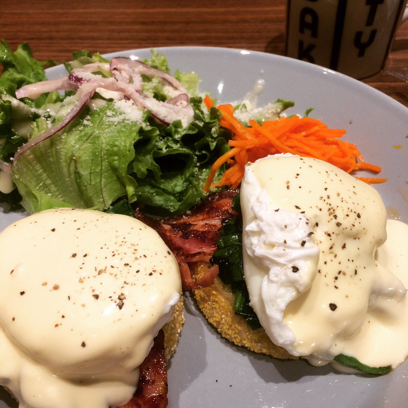 エッグベネディクト(THE CITY BAKERY 東急プラザ銀座)