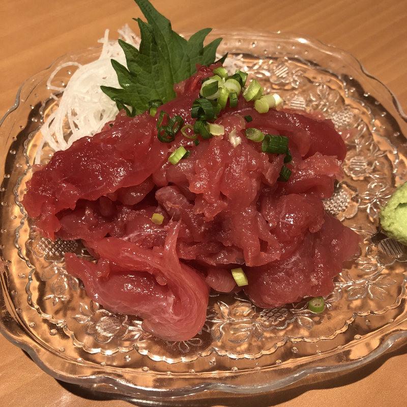 まぐろ中落ち(玉乃光酒蔵 大手町店)