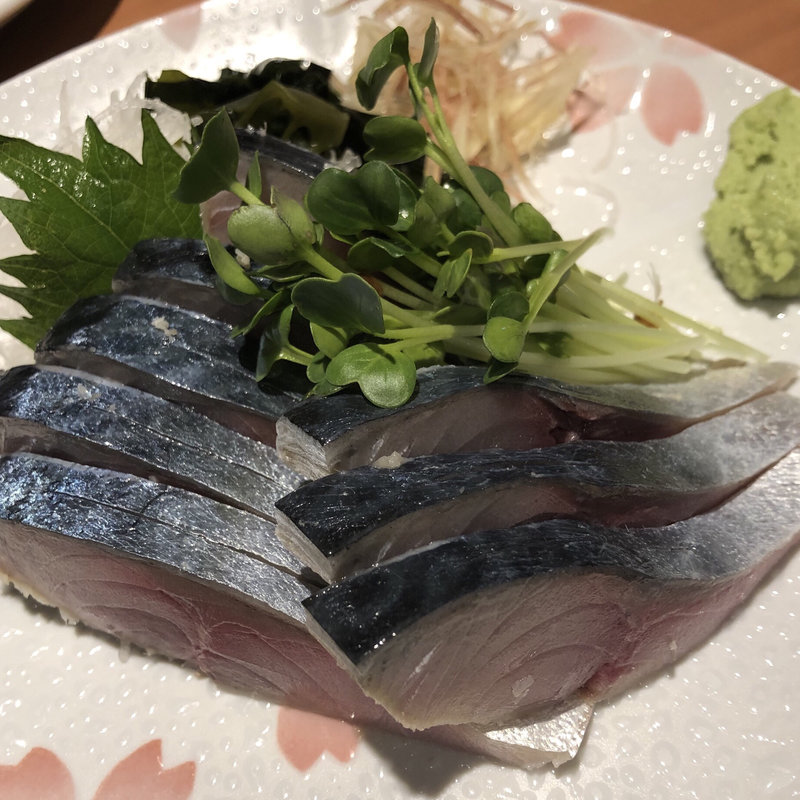 しめ鯖(玉乃光酒蔵 大手町店)