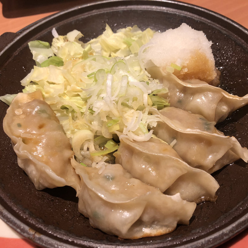 焼きギョーザおろしポン酢和風仕立て(玉乃光酒蔵 大手町店)