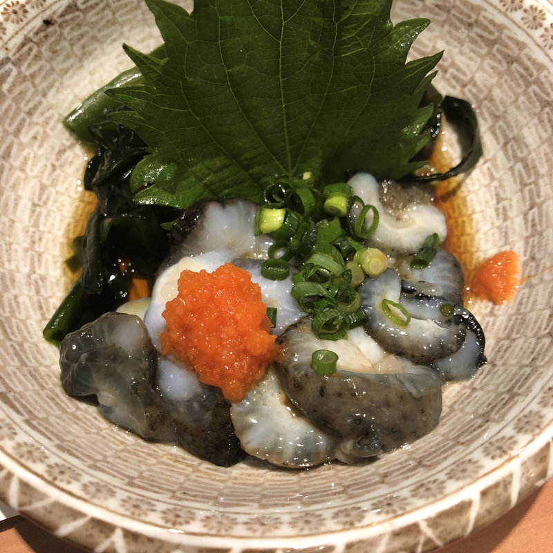 ナマコ酢(玉乃光酒蔵 大手町店)