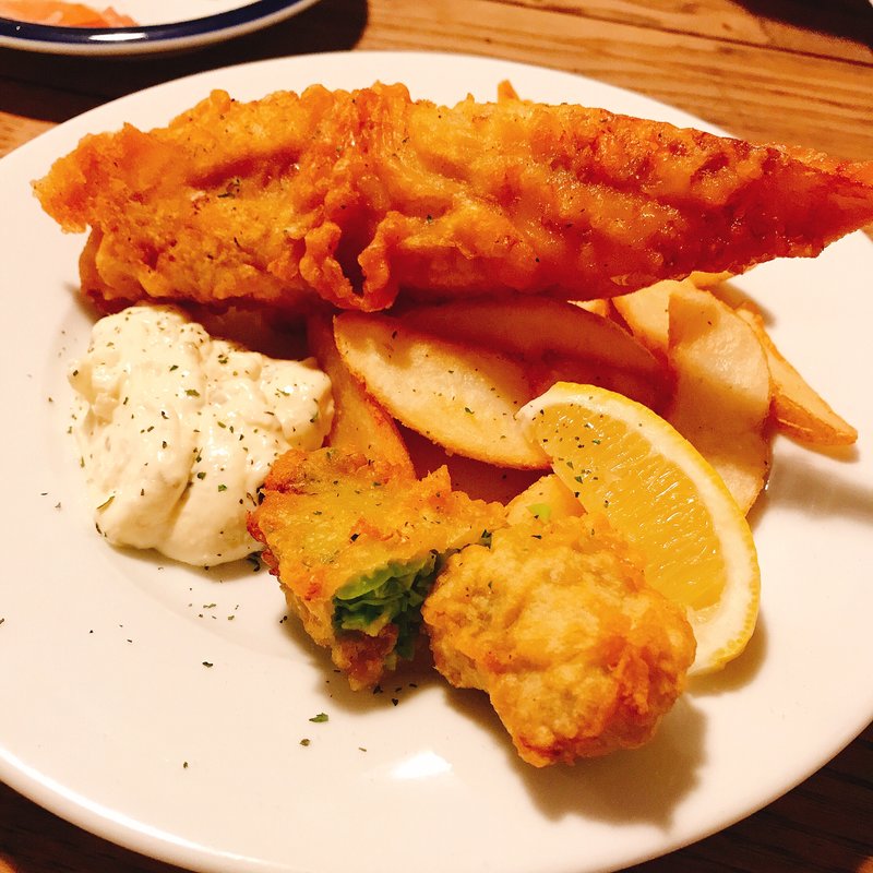 フィッシュ&チップス(カンピオンエール)