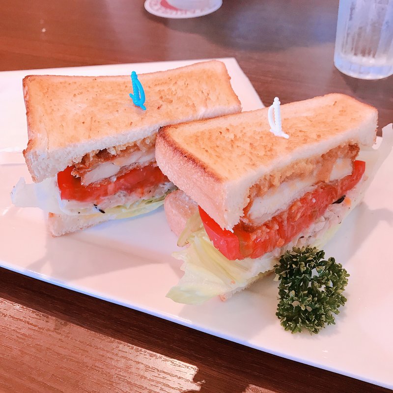 生姜たっぷりチキンサンド(高倉町珈琲 水戸店 )