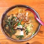 信州味噌野菜らーめん(味噌屋 麺吉 水戸店 （ミソヤメンキチ）)
