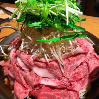 ■大阪名物!!元祖黒毛和牛鉄板鍋