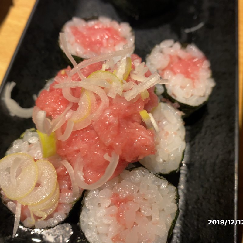 ネギトロ巻(すし 海幸)