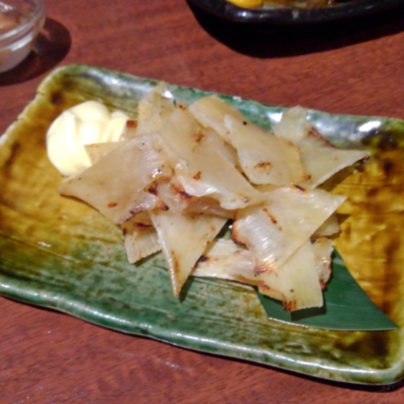 エイヒレ炙り(北の味紀行と地酒 北海道 汐留店)