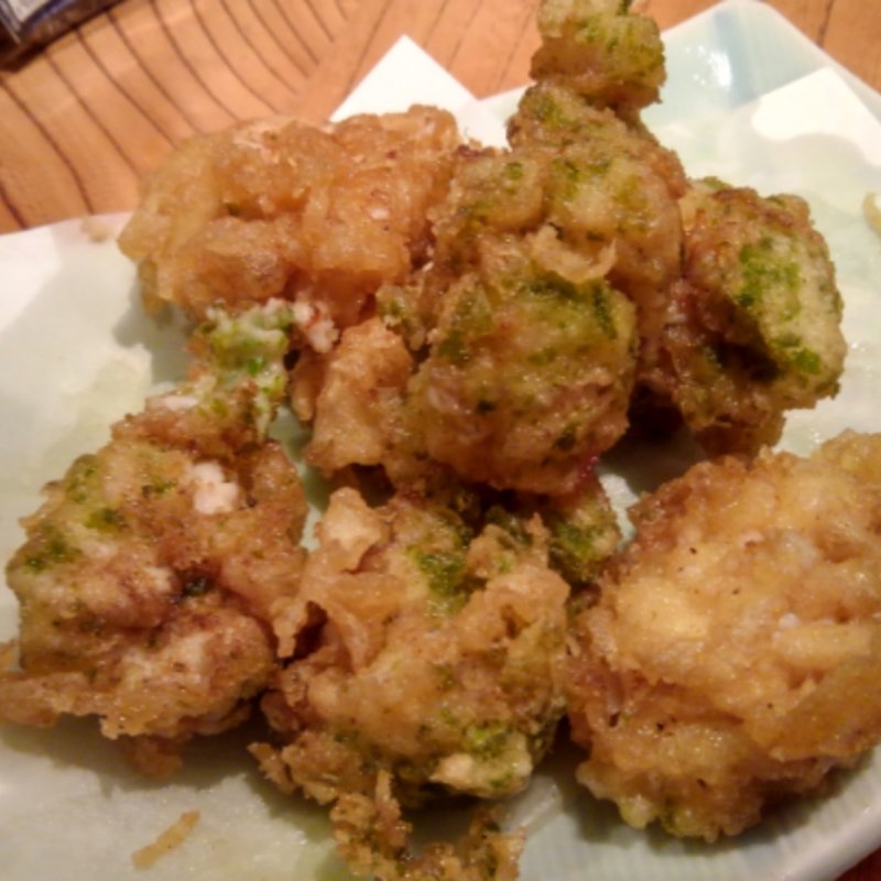 白子の天ぷら(魚金 本店)