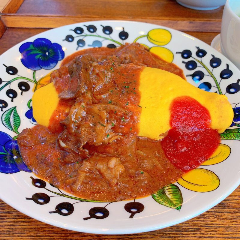 黒毛和牛のオムハヤシライス(SPOON)