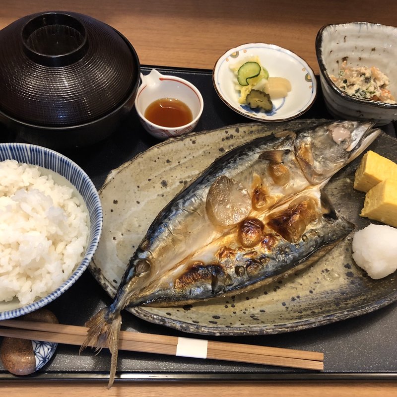 焼魚定食(旬菜 いまる)