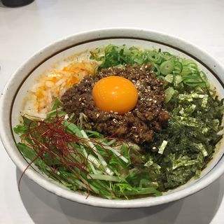 坦々麺(台湾まぜそば 花火 安城店)