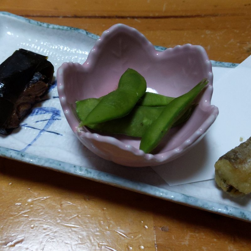 お通し(大衆割烹 善甚)