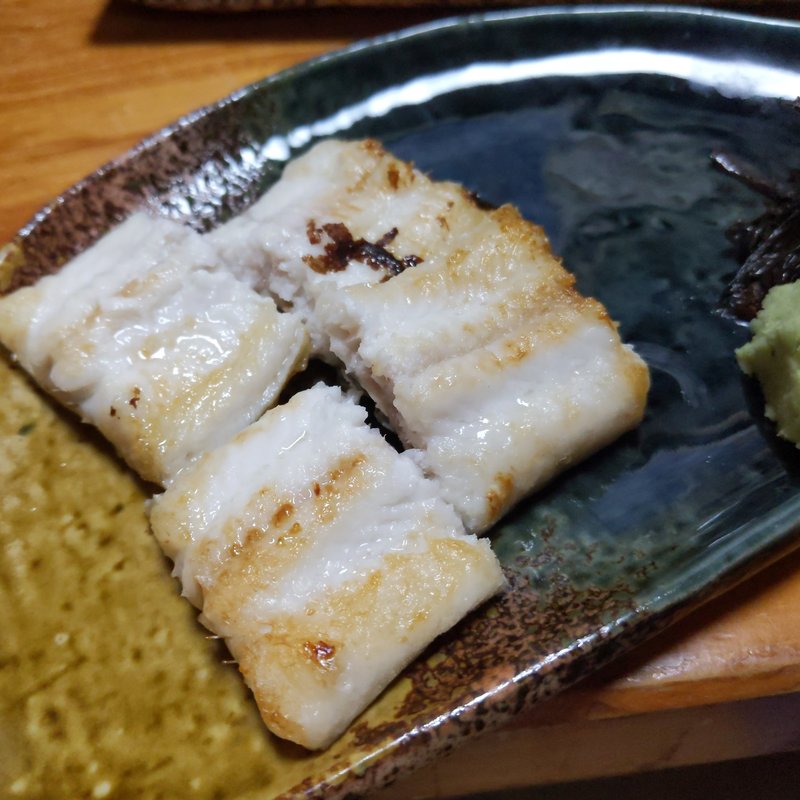 穴子白焼(大衆割烹 善甚)