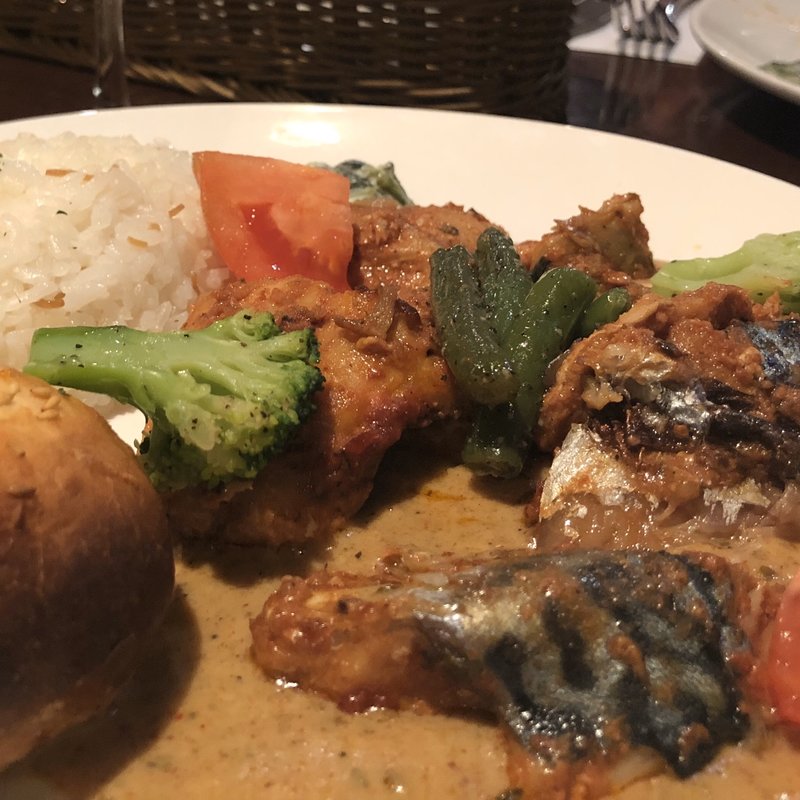 Aランチ(鯖のソテー焼き野菜添え)(トルコ料理トプカプ)