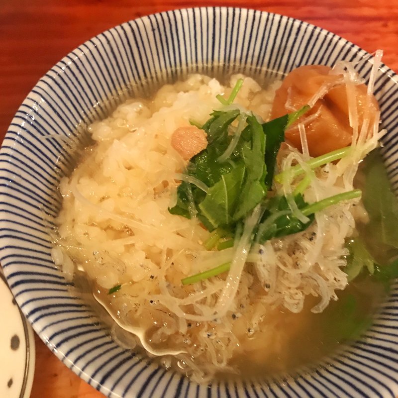 お茶漬けご飯(純手打ち 麺と未来)
