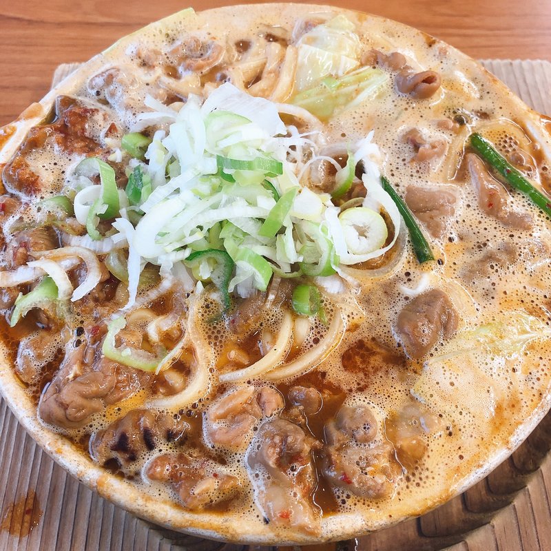 もつ味噌らーめん モツ増し(らーめん高野 )