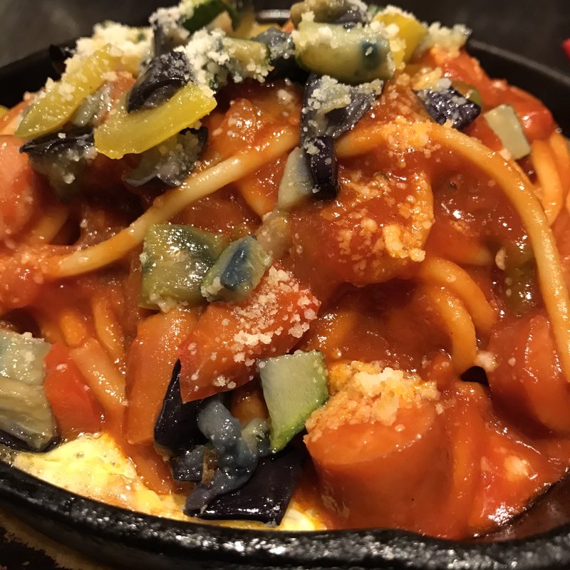 鉄板オムナポリタン(北海道キッチンＹＯＳＨＩＭＩ調布店)