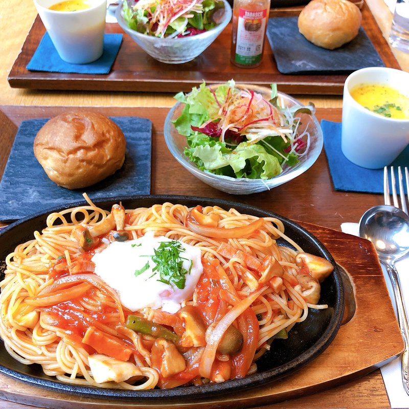 ナポリタンセット(鈴懸本店)
