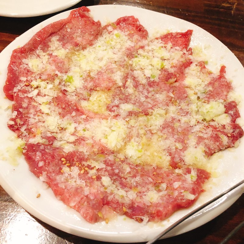 ねぎタン塩(焼肉いたみ新宿店)