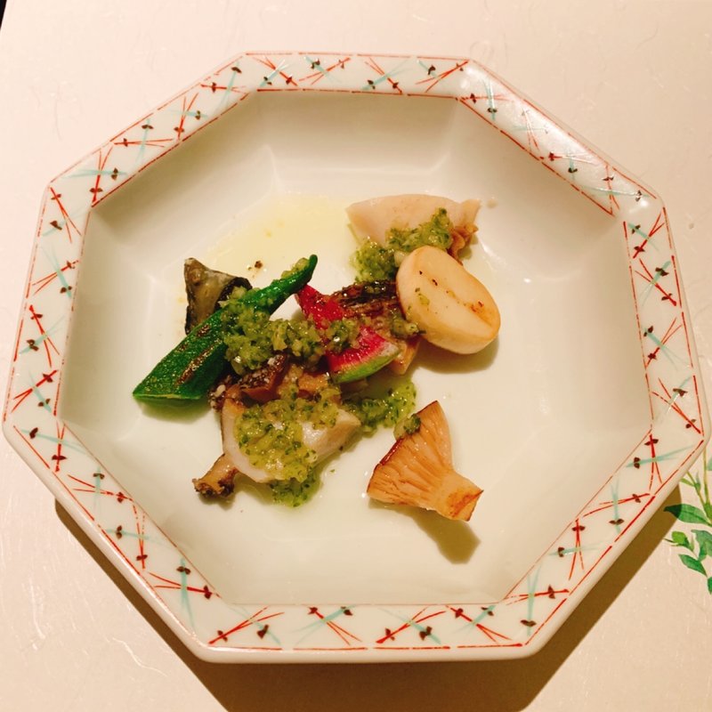 アワビのバター焼き(八丁堀黒きん )